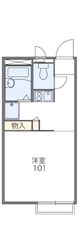 レオパレスＴＡＭＡＢＥの物件間取画像